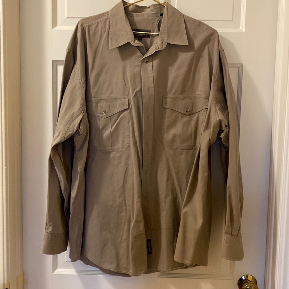 Timberland Weathergear Tan Shirt, XL